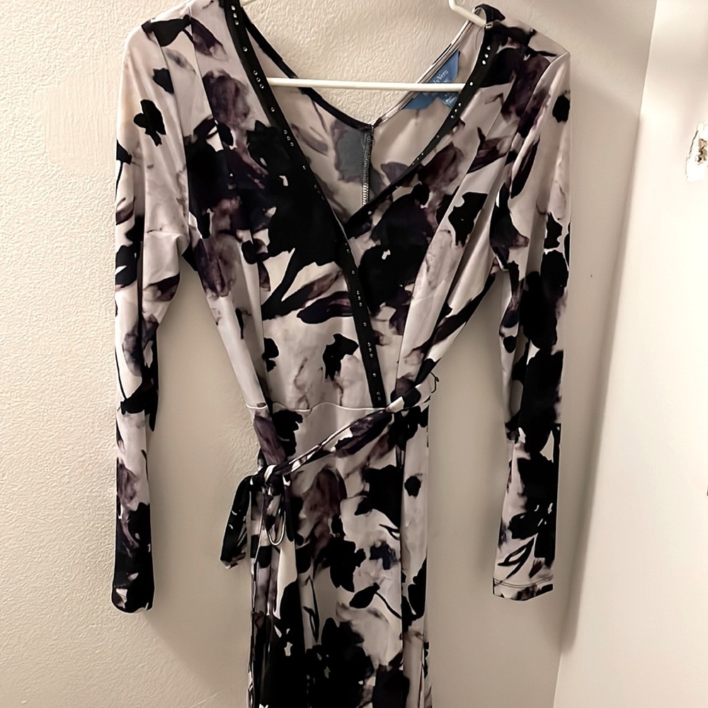 Ver wang floral dress